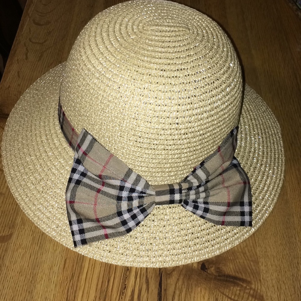 Beautiful woman’s summer hat